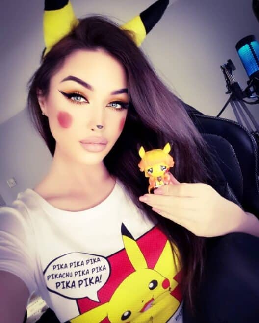PIKACHU COSPLAY 
DEMON SLAYER PIKACHU
Just for fun!! 
.
Official Affiliate & mo