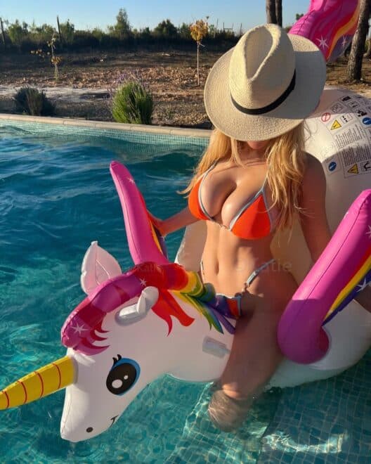 this could be you aren’t an inflatable unicorn……